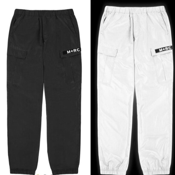 M+RC Noir E.O.M. 3M Reflective Black Cargo Pants - Picture 1 of 16